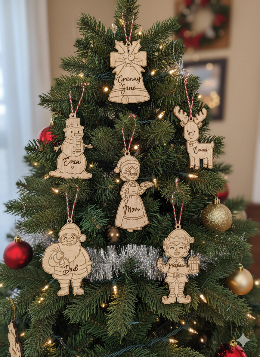 Christmas tree ornaments