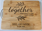Personalised chopping boards