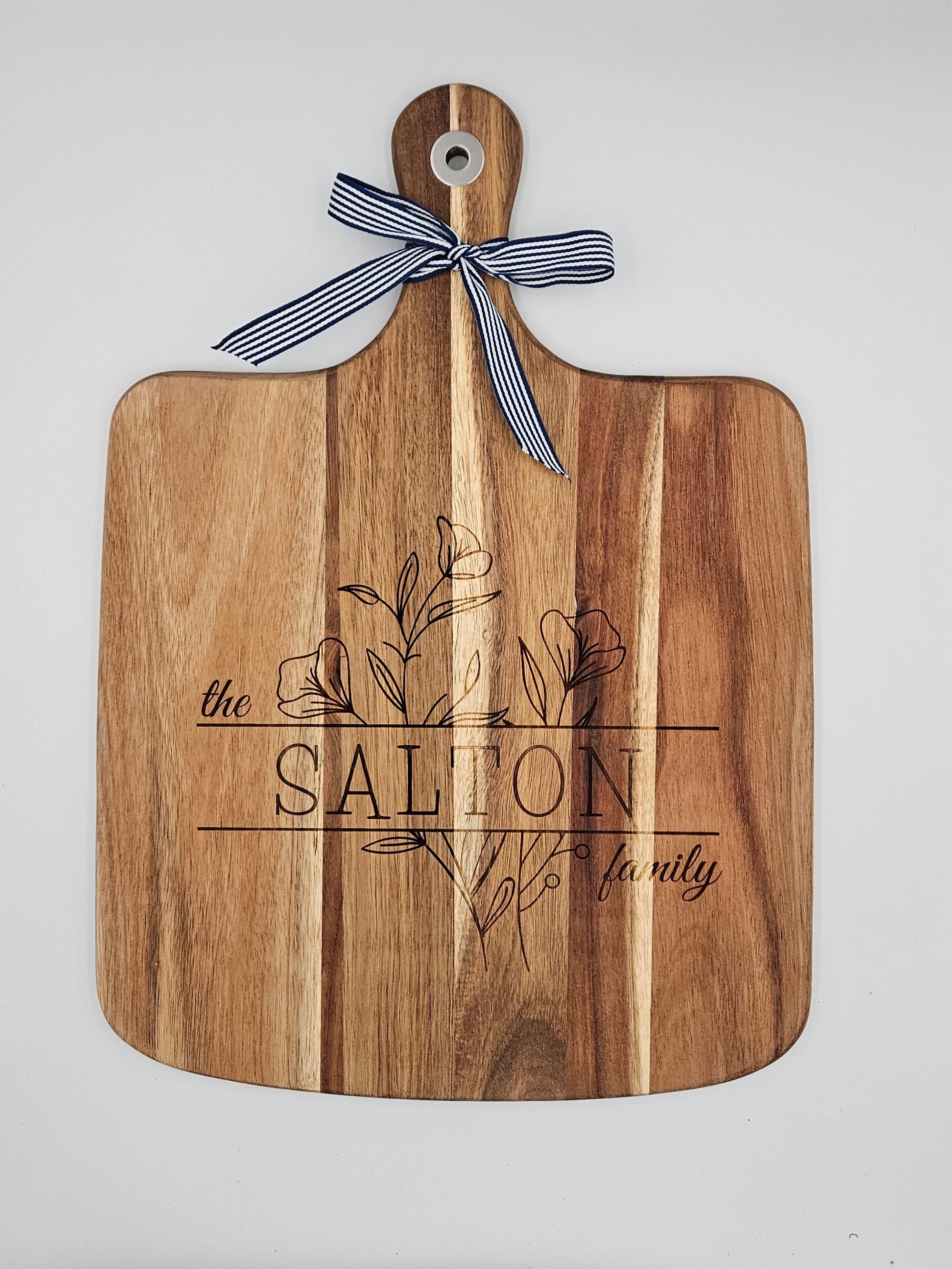 Personalised chopping boards