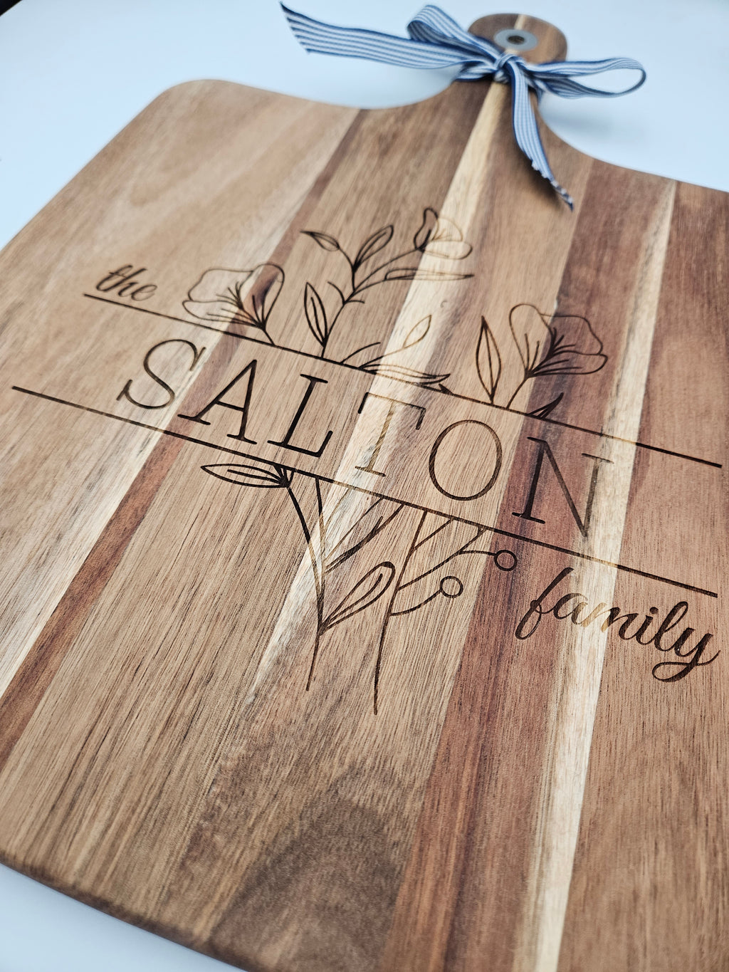 Personalised chopping boards