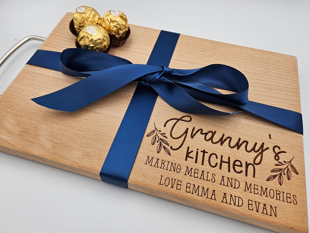 Personalised chopping boards