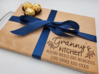 Personalised chopping boards