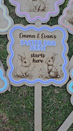 Easter Hunt Signs Bundle