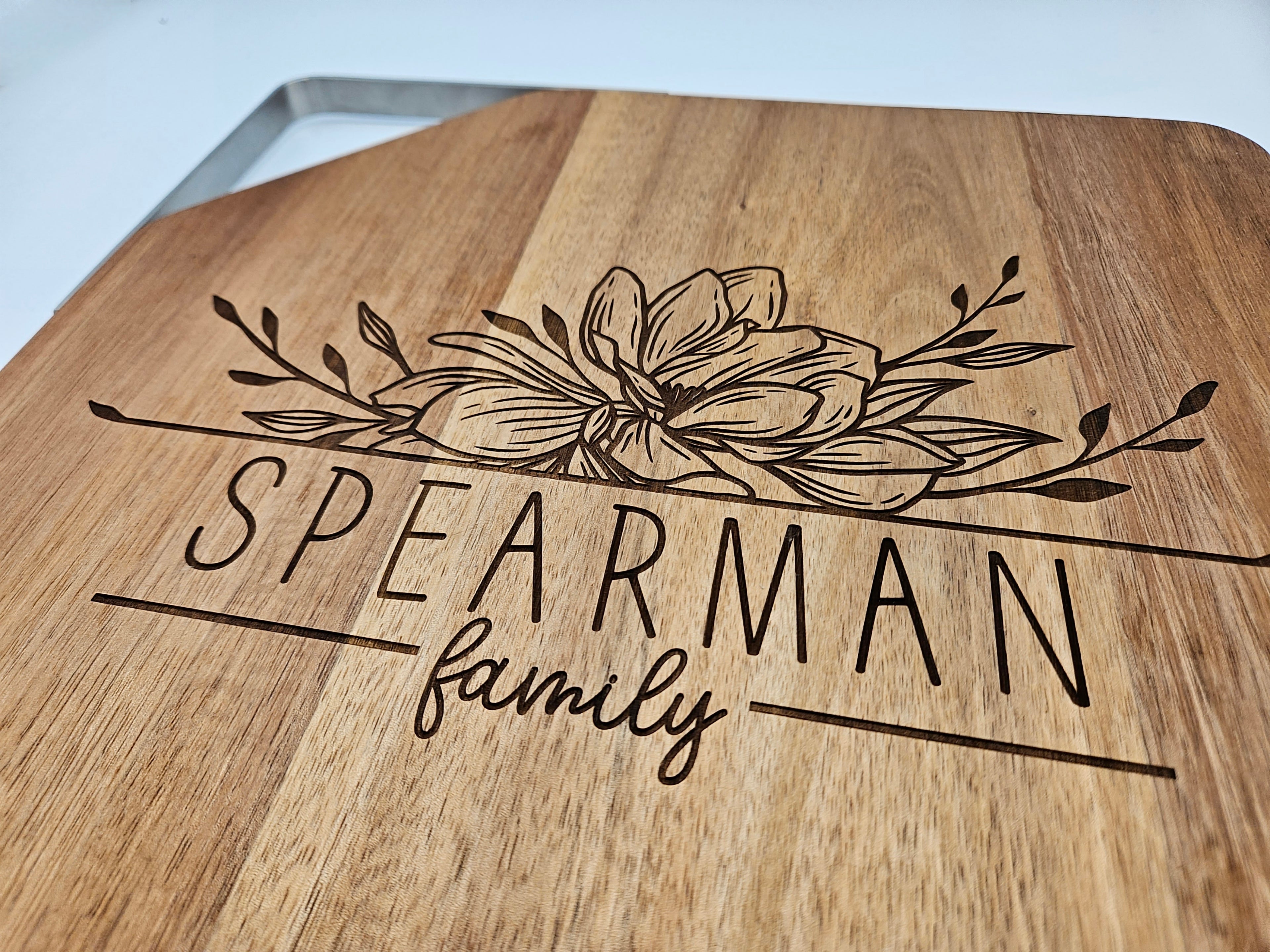 Personalised chopping boards