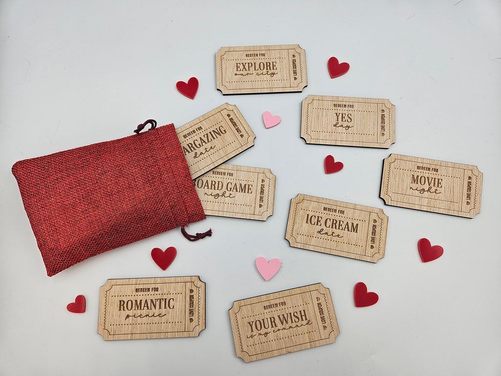 Valentine's Day Couples Coupons - 10 coupons