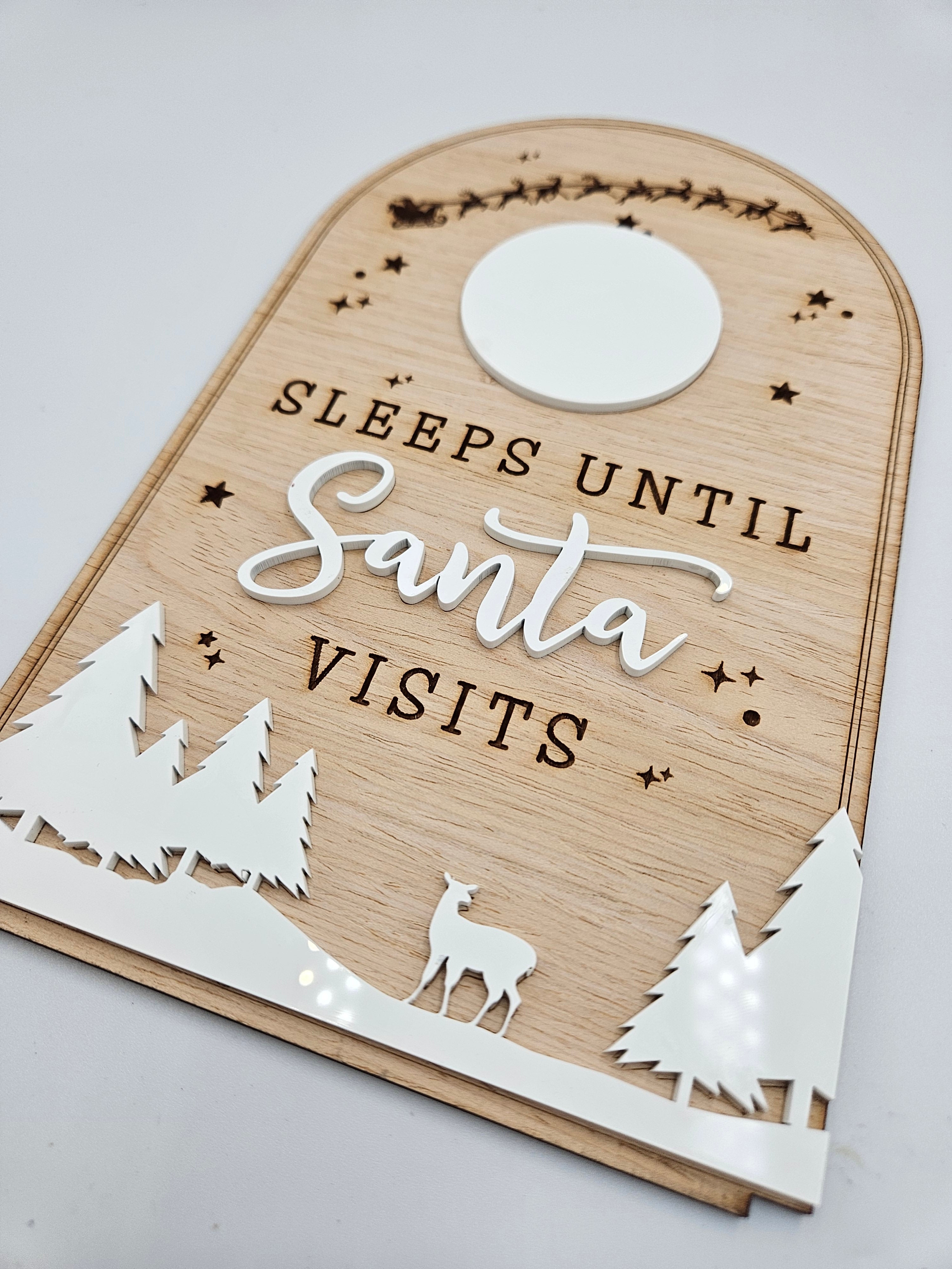 Christmas Countdown Sign