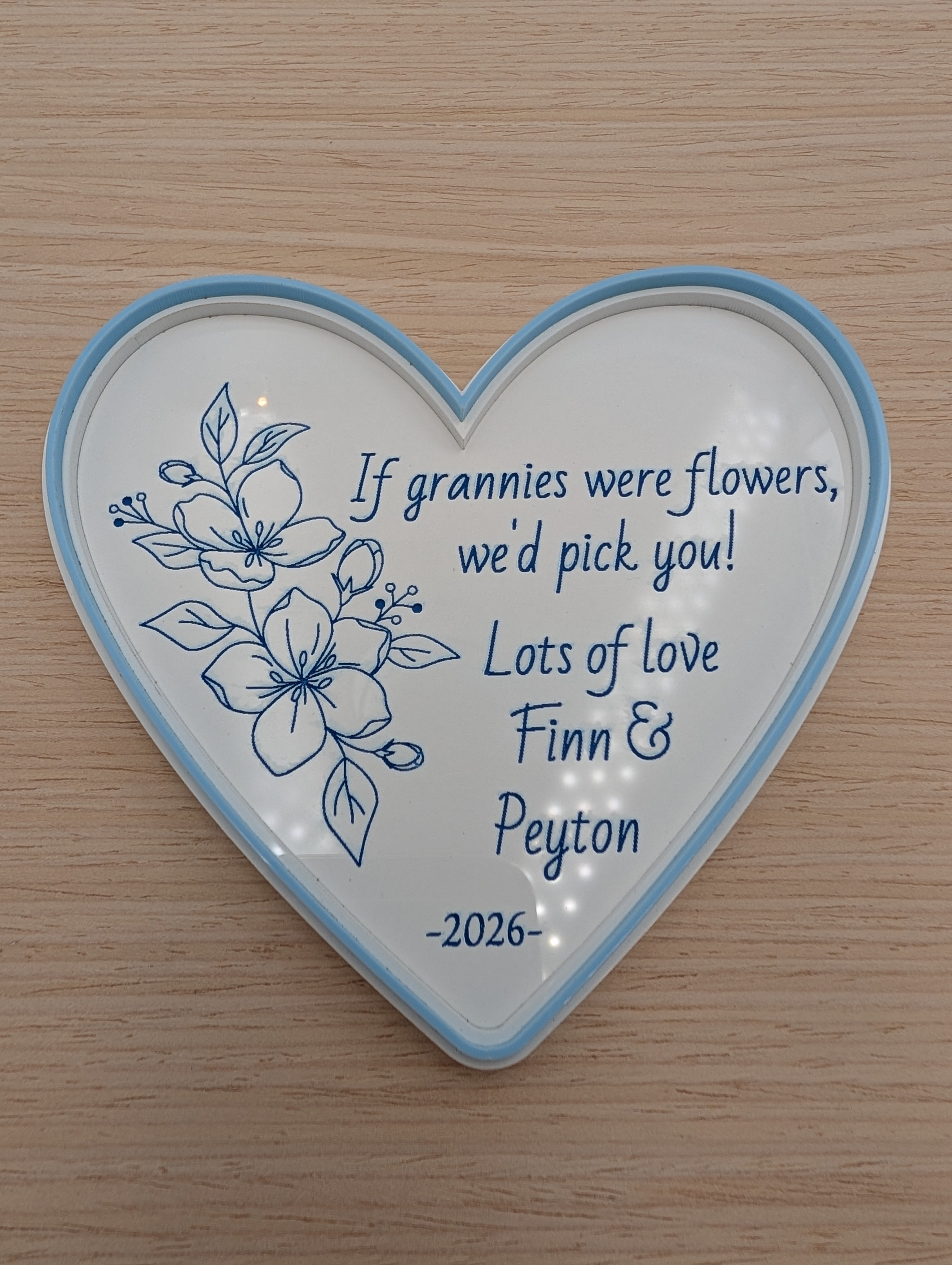Granny's personalised trinket tray