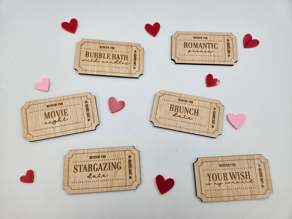 Valentine's Day Couples Coupons - 10 coupons