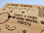 Santa snack board