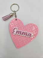 Heart keyring