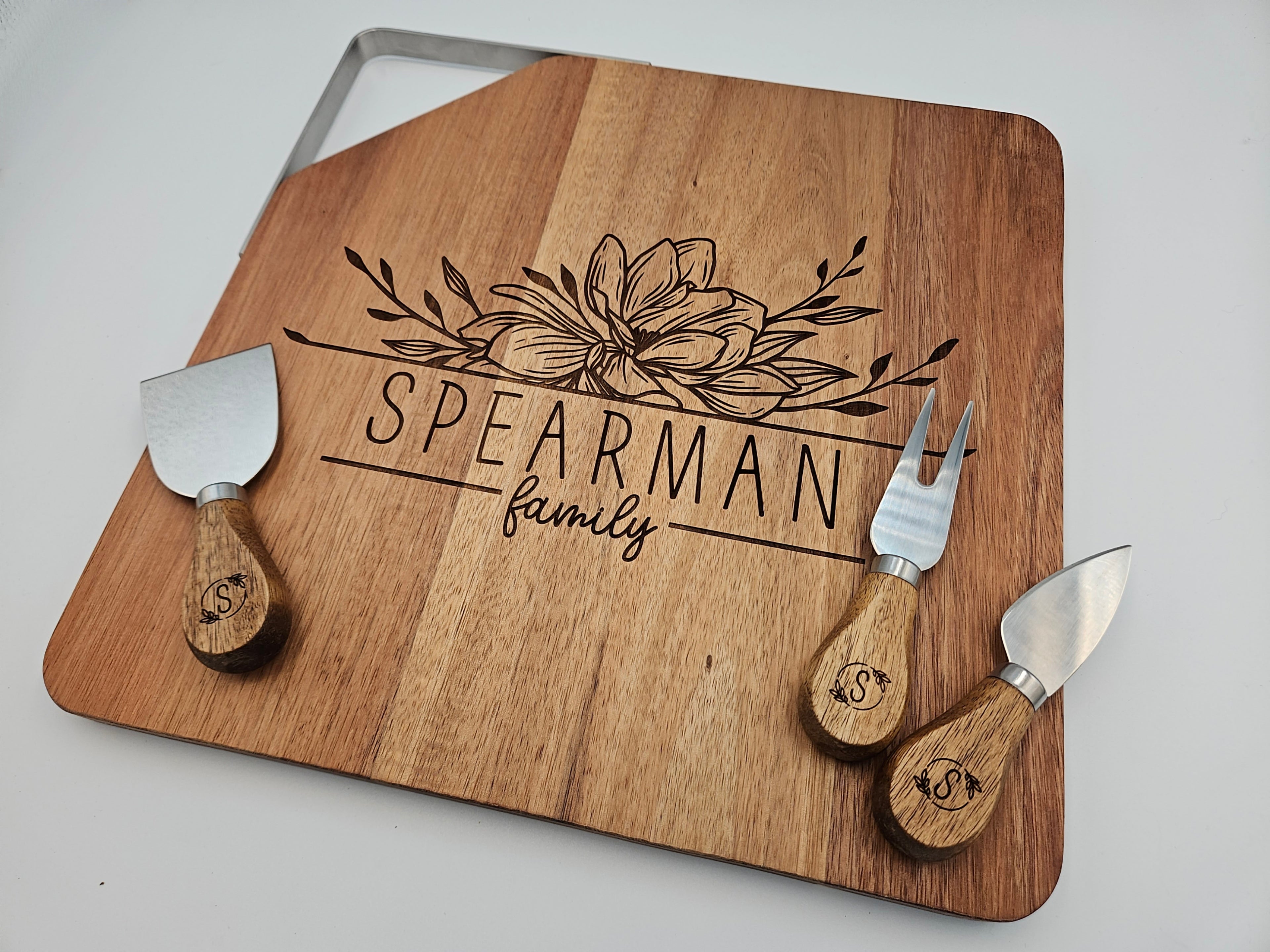Personalised chopping boards