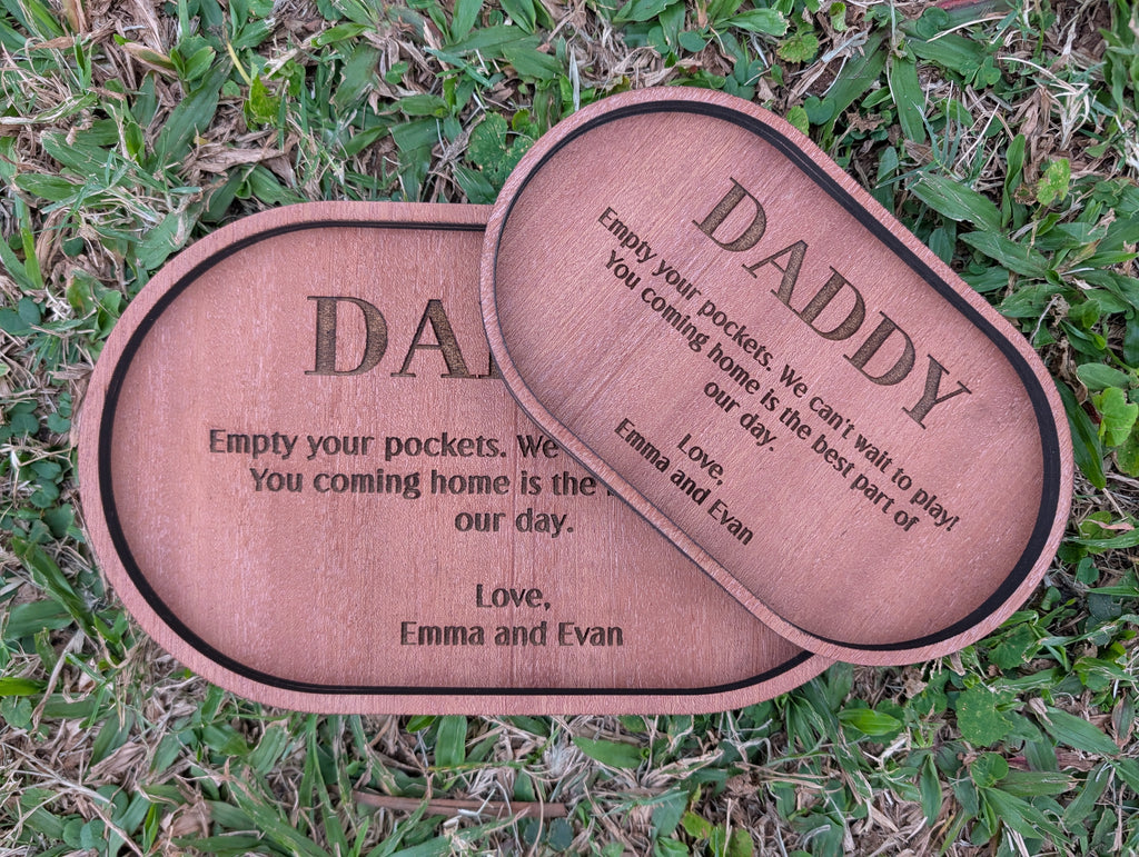 Personalised Coming Home Catch-all Tray