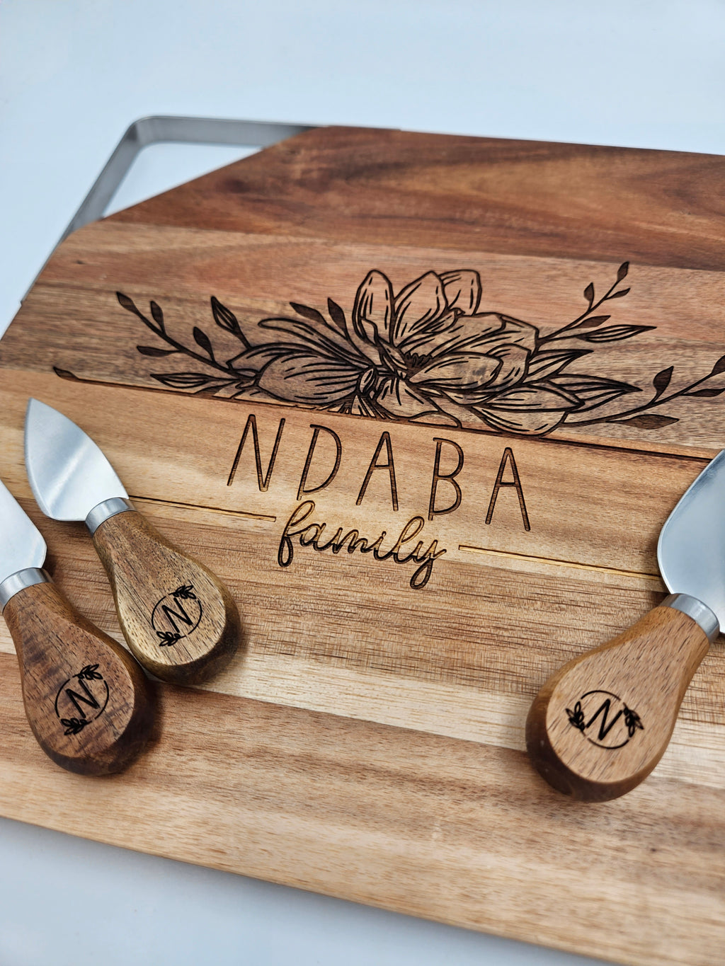 Personalised chopping boards