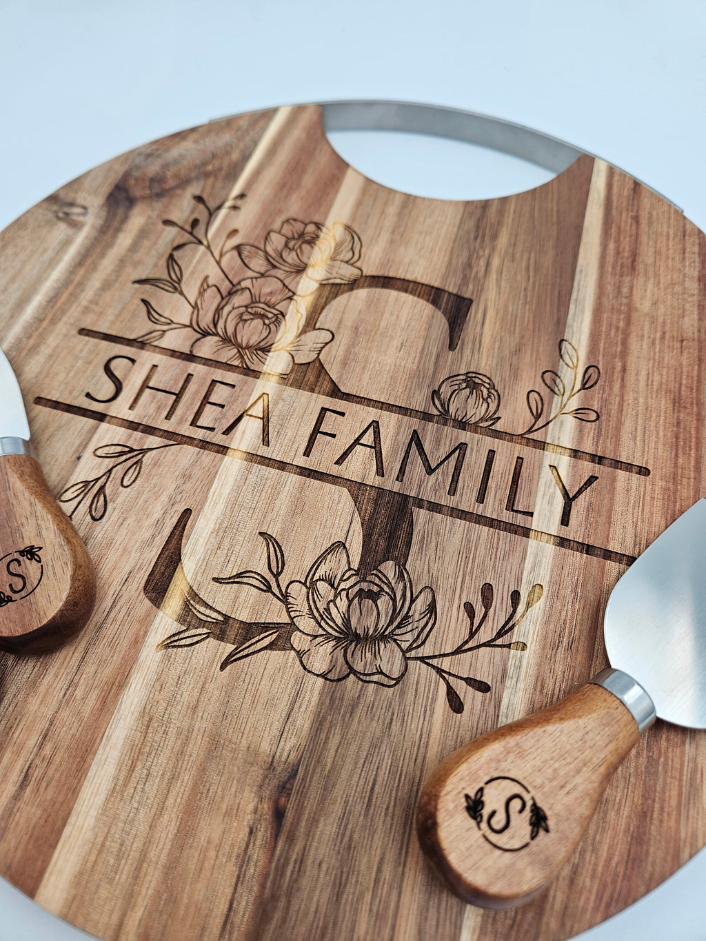Personalised chopping boards