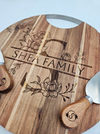 Personalised chopping boards
