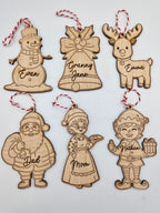 Christmas tree ornaments