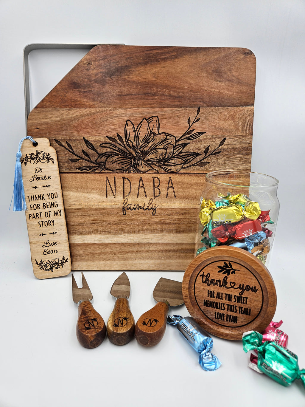Personalised chopping boards