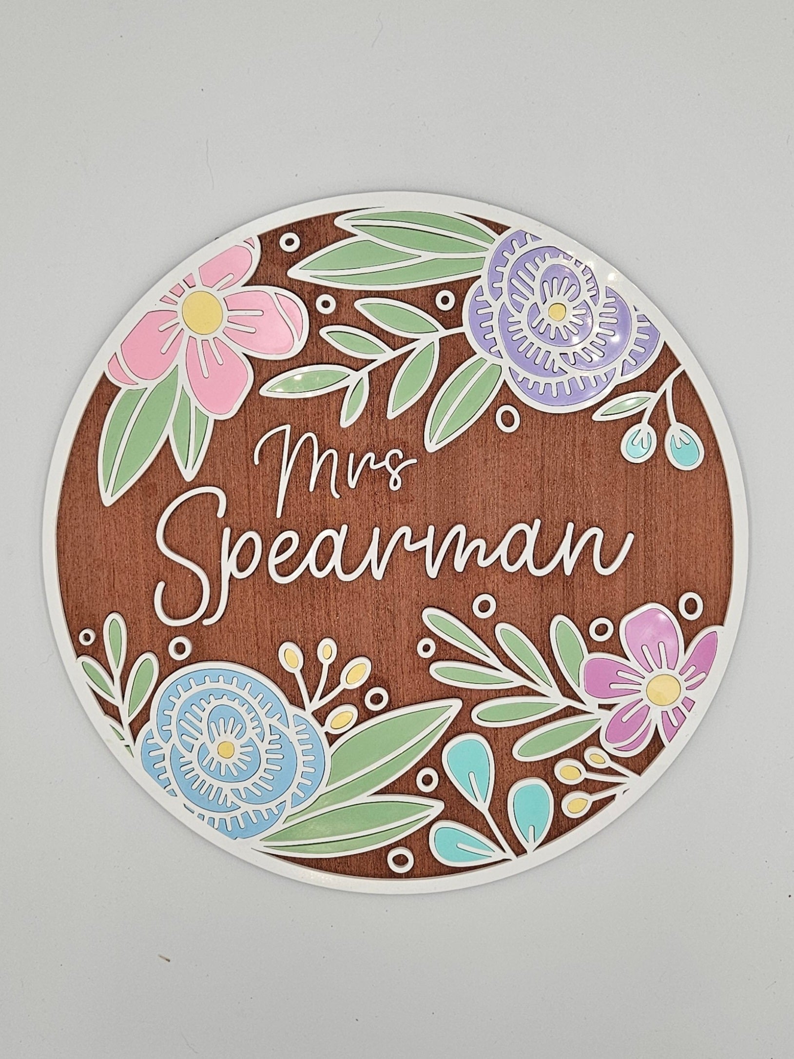 Teacher appreciation plaques