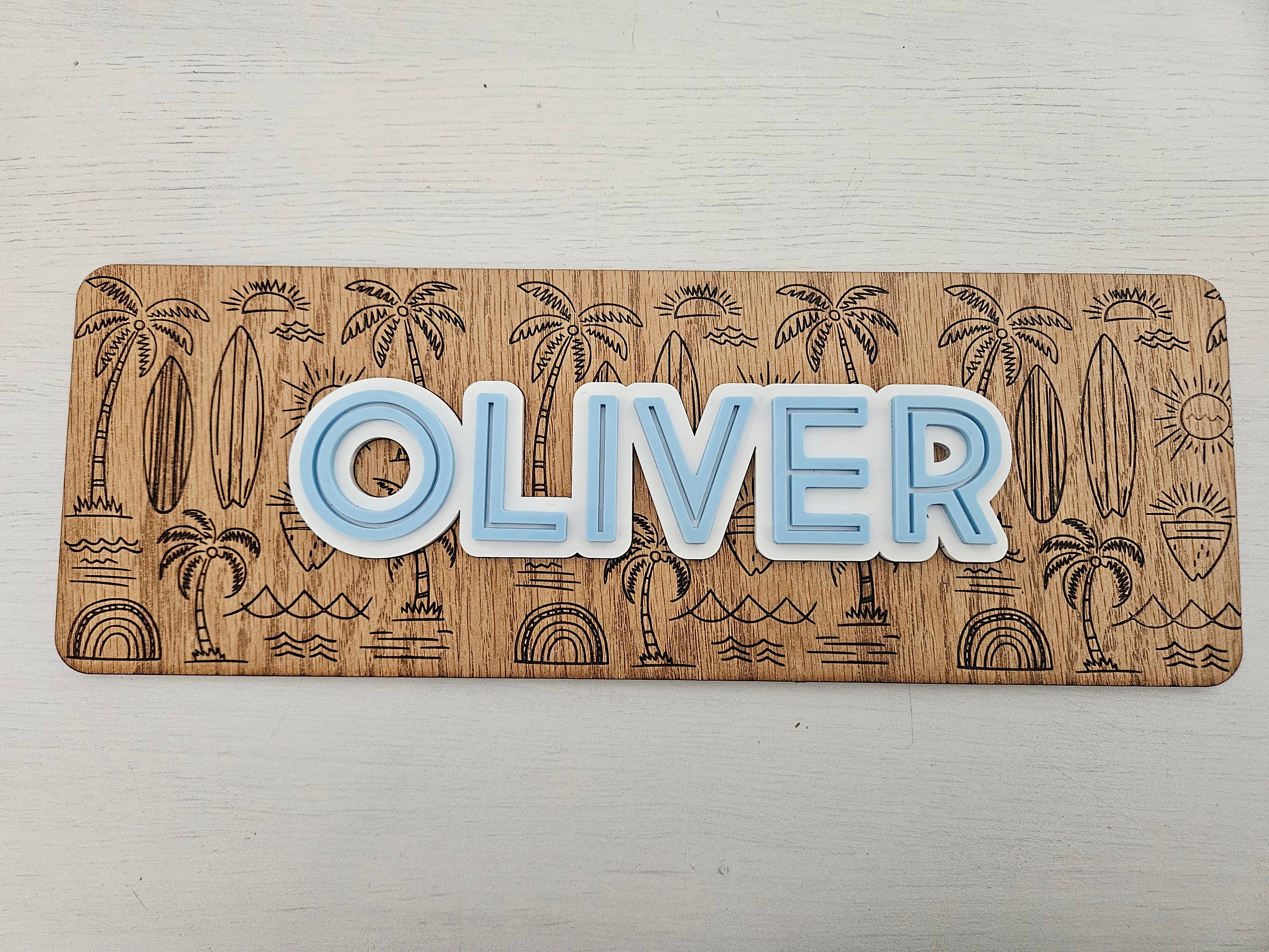 Personalised Name Plaque