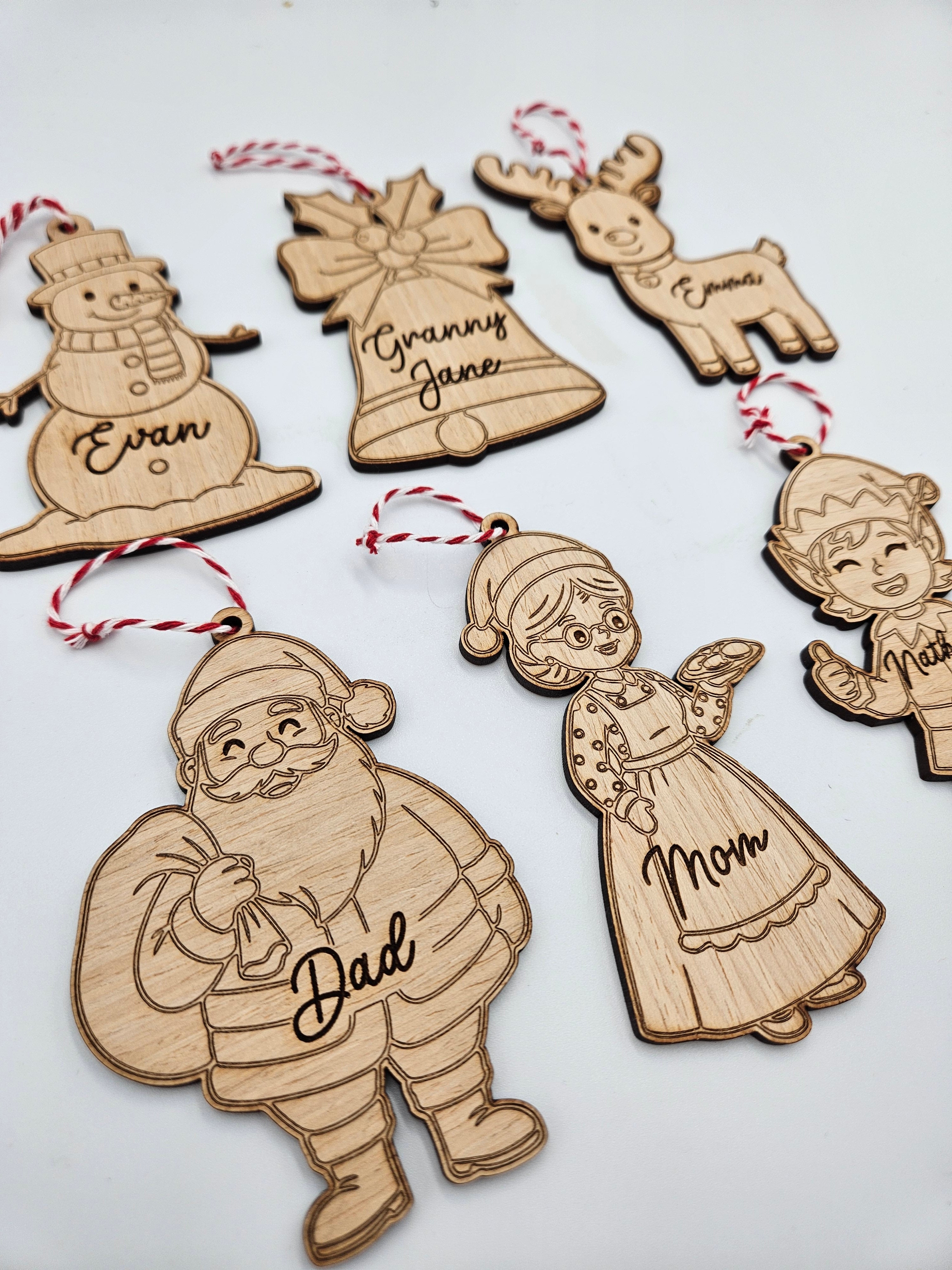 Christmas tree ornaments