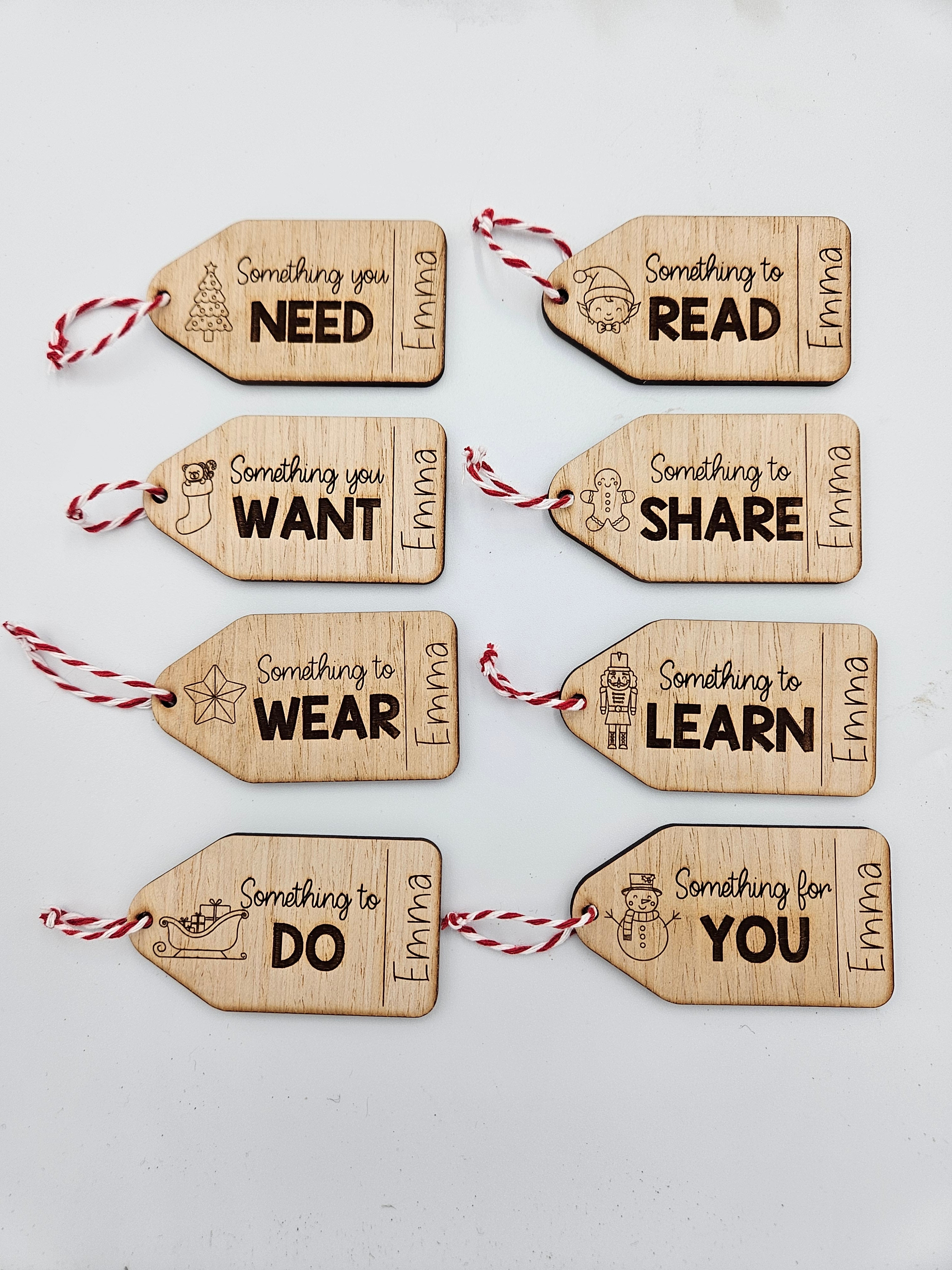 Reusable gift tags