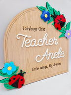 Teacher appreciation plaques