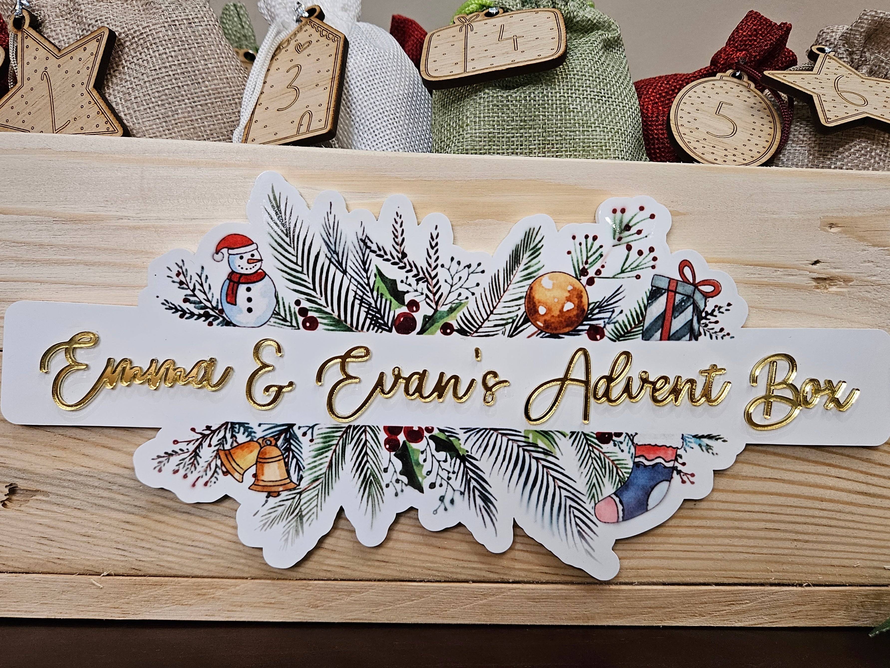 Personalised Advent Box