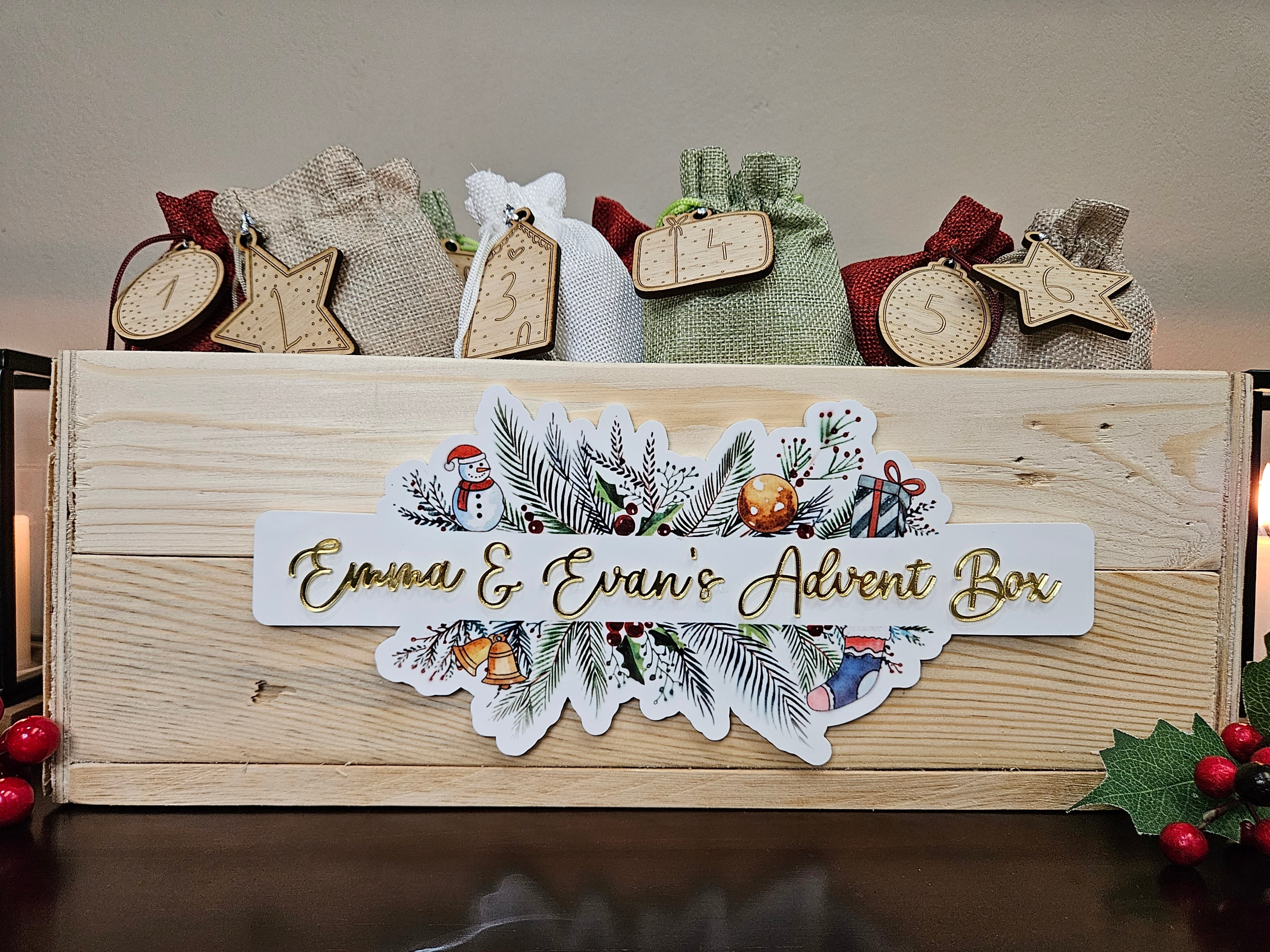 Personalised Advent Box