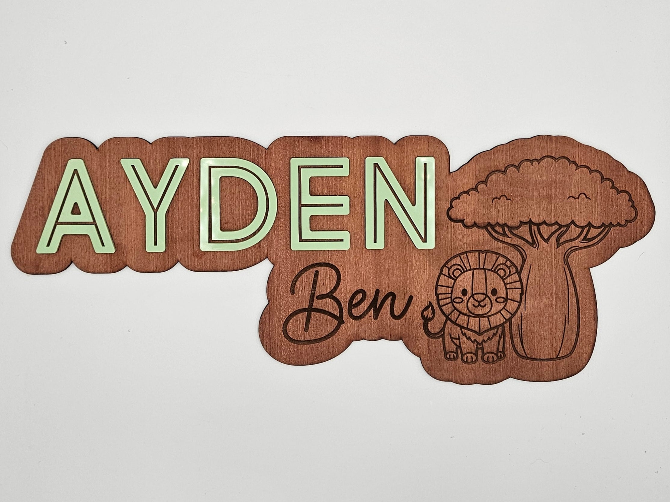 Personalised Name Plaque