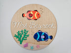 Fish teacher plaque