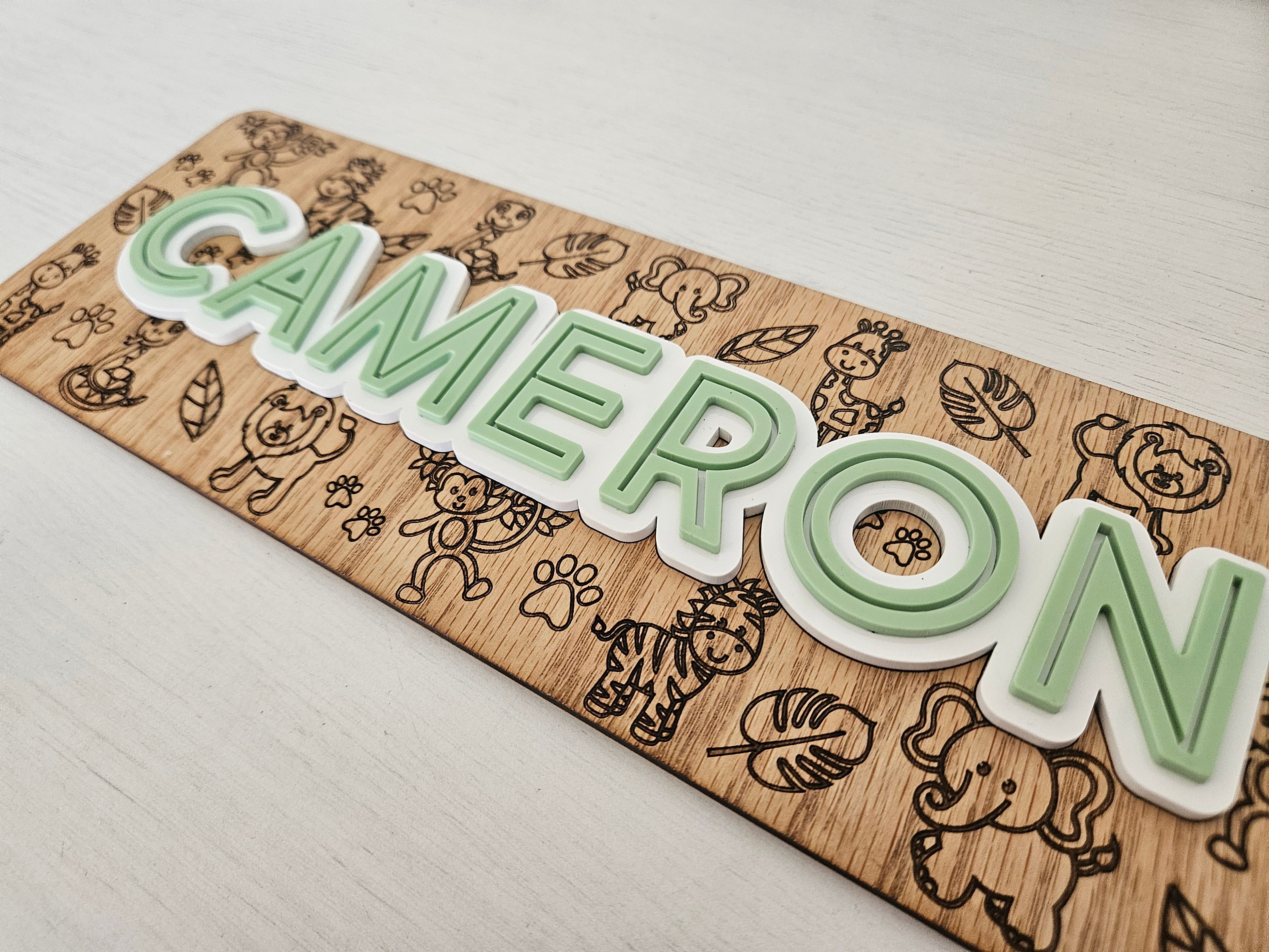 Personalised Name Plaque