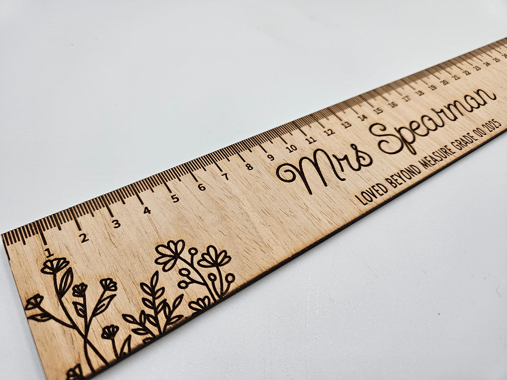 Loved beyond measure ruler
