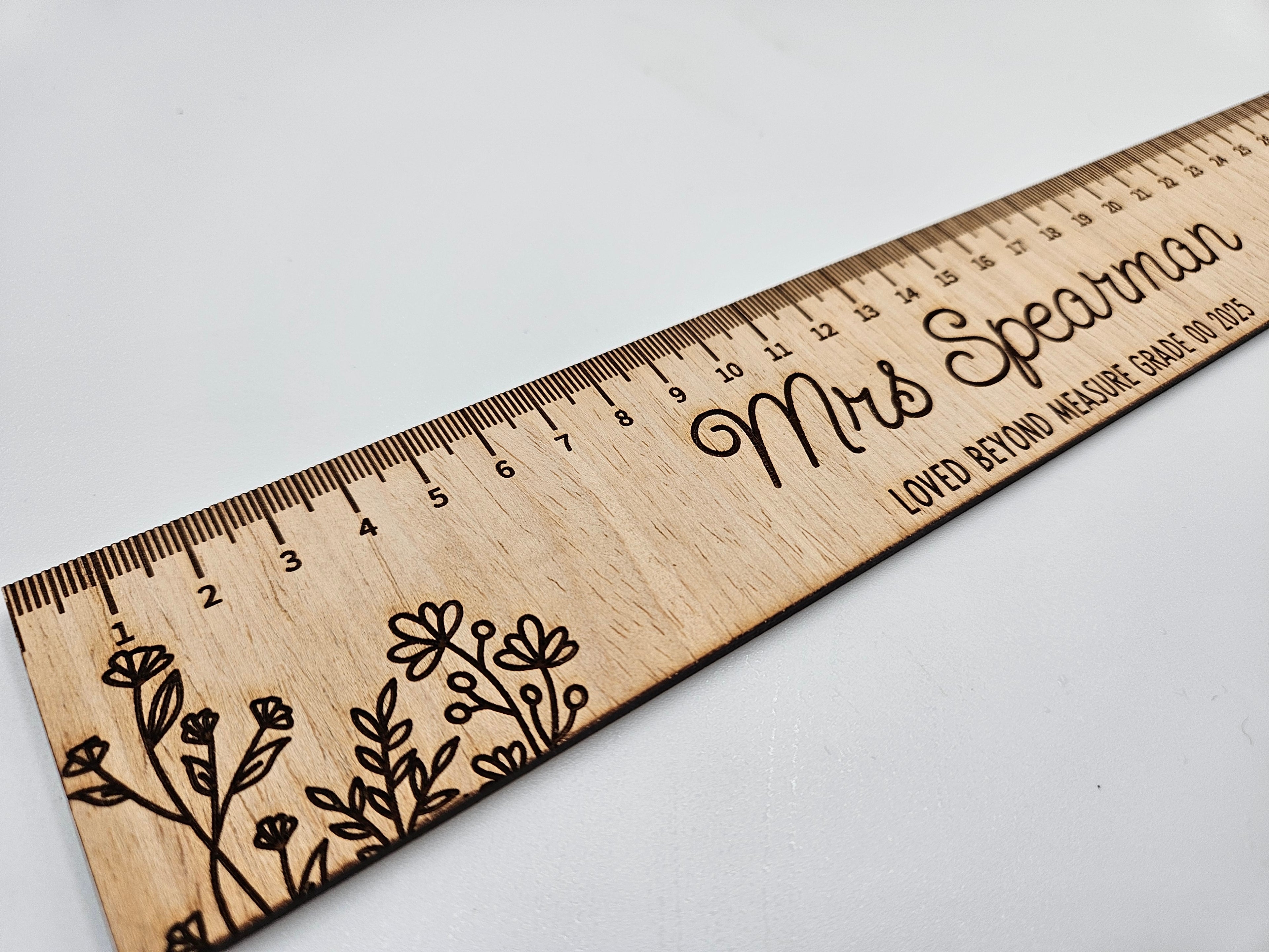 Loved beyond measure ruler