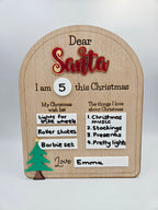 Santa Wish List Board