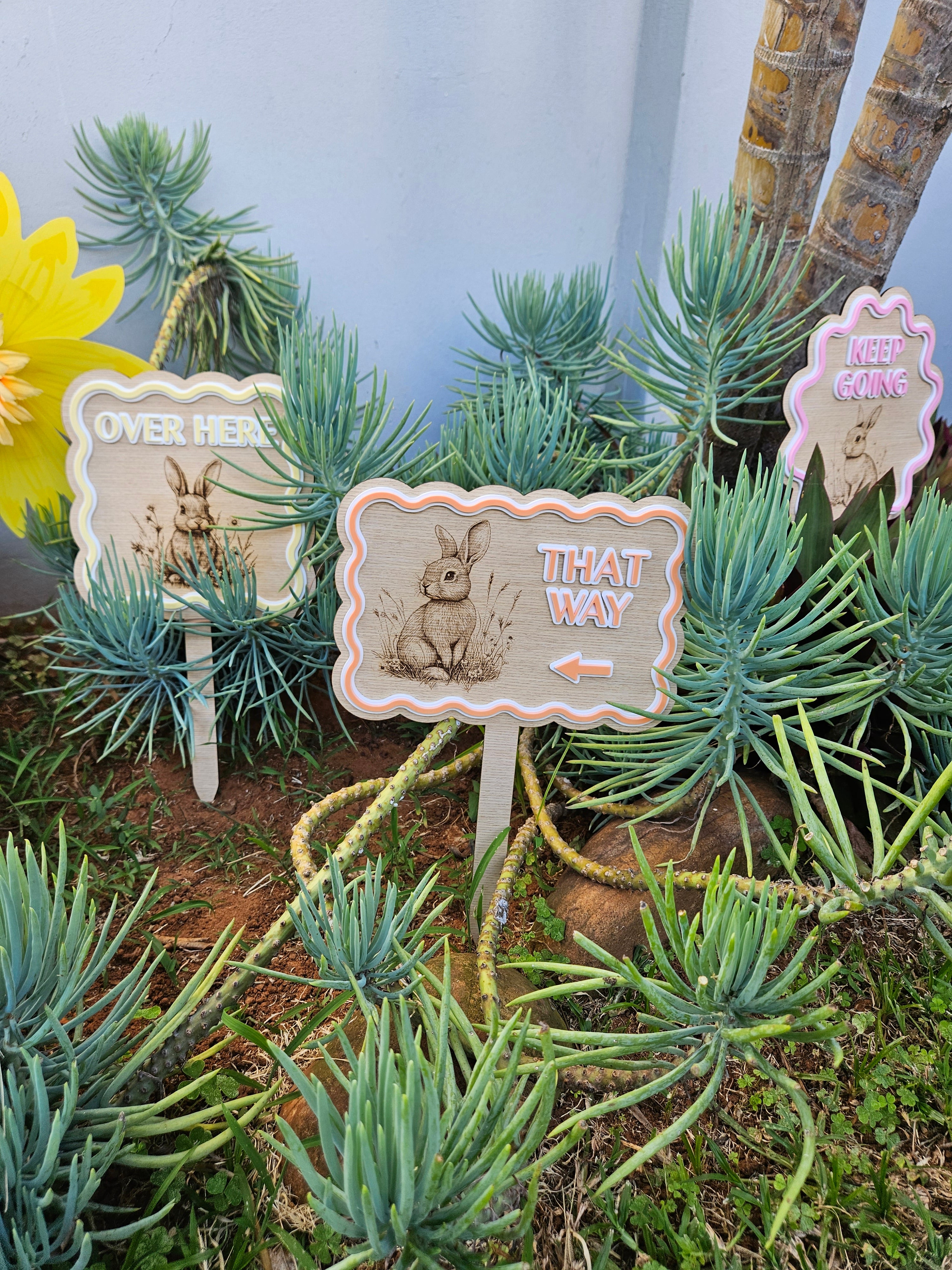 Easter Hunt Signs Bundle