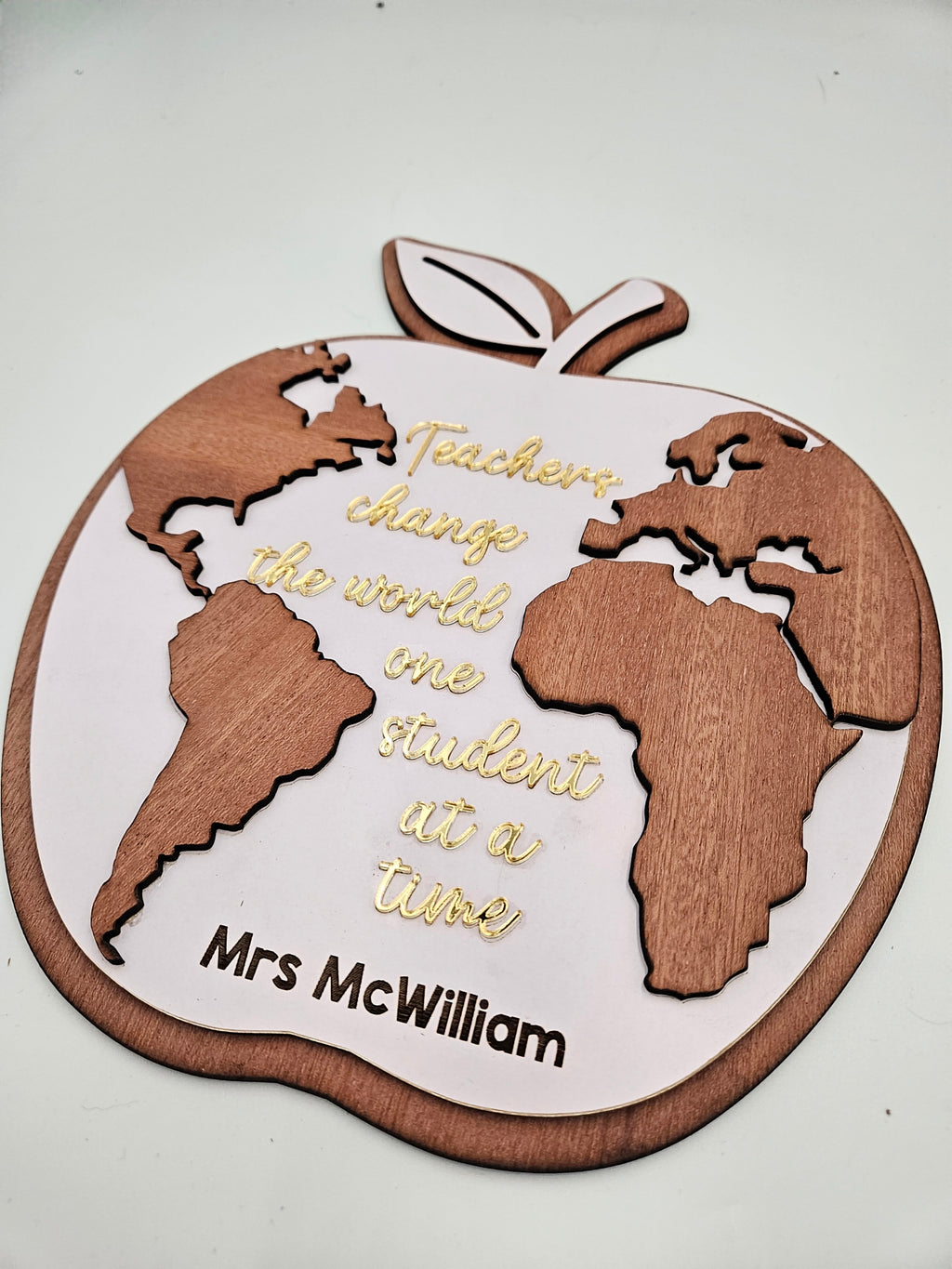 Teacher appreciation plaques