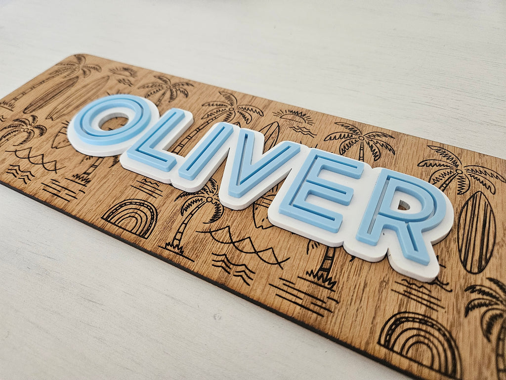 Personalised Name Plaque