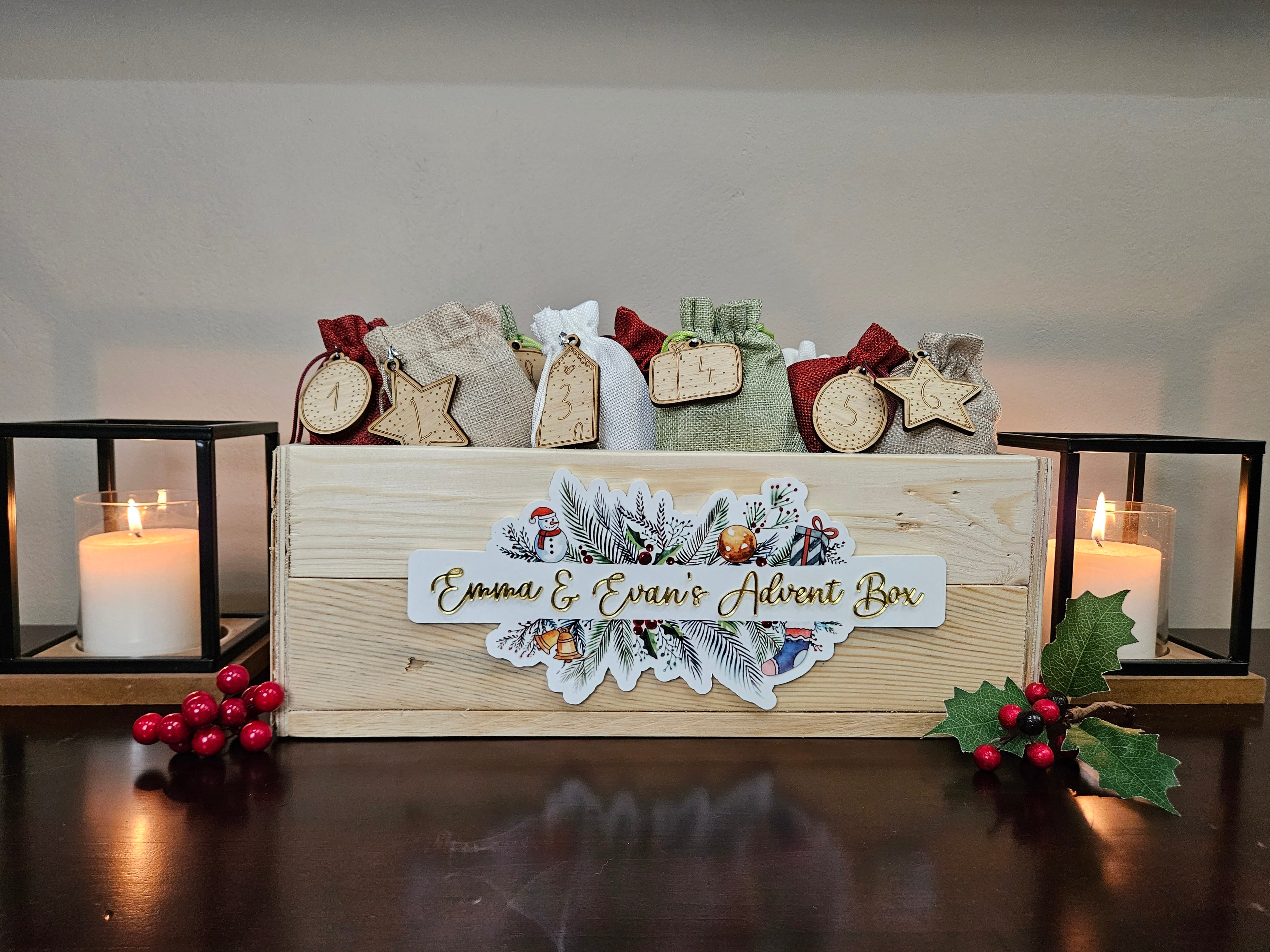 Personalised Advent Box
