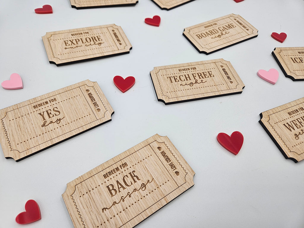 Valentine's Day Couples Coupons - 10 coupons